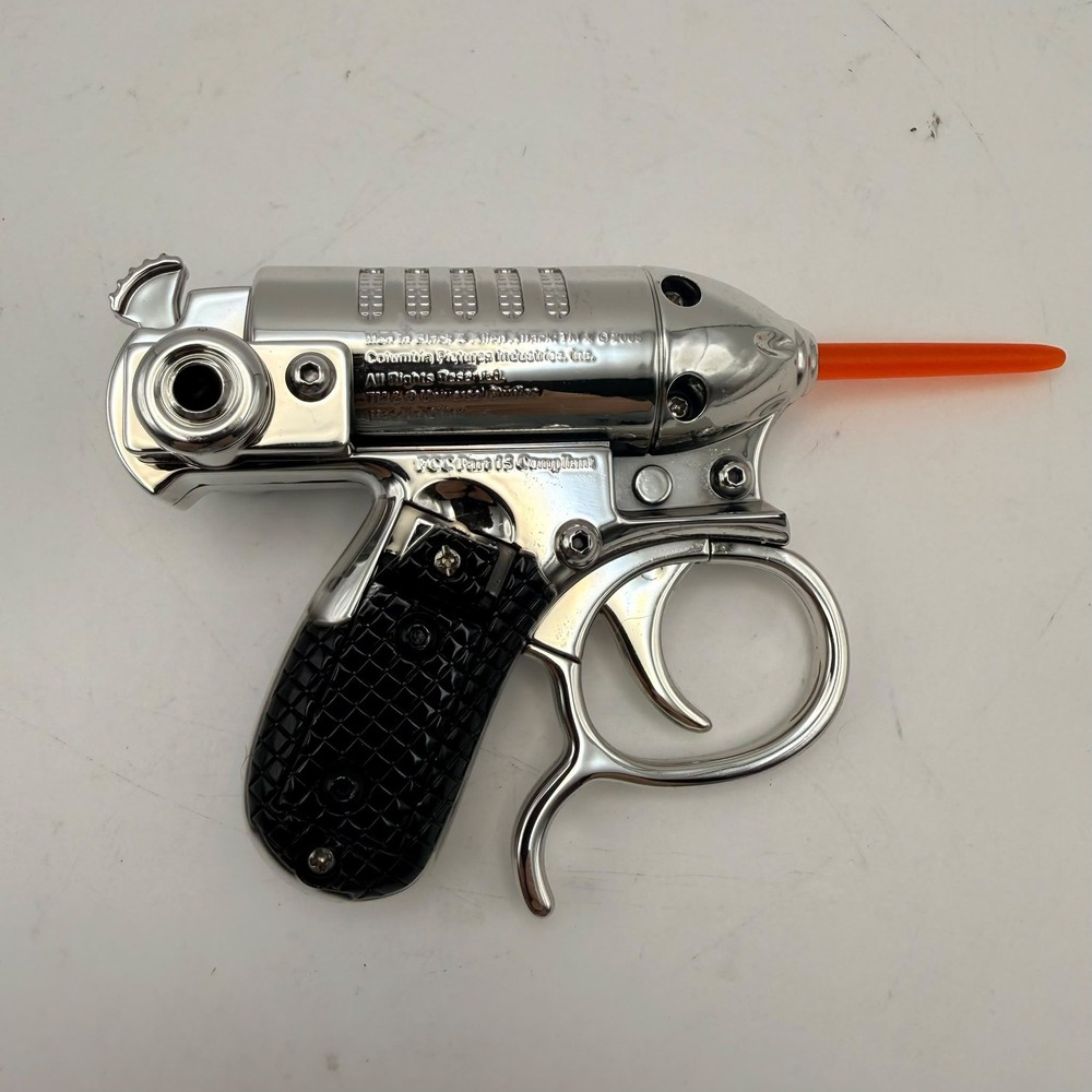 Men In Black Noisy Cricket Prop Toy Alien Attack Chrome Silver Sci-Fi Movie Gear